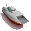 游艇-船舶-轮船-VR/AR模型-3D城