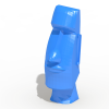 摩埃雕像-艺术-3D打印模型-3D城
