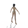 完美世界女角色造型-角色人体-角色-VR/AR模型-3D城