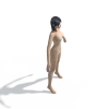 完美世界女角色造型-角色人体-角色-VR/AR模型-3D城