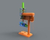 360-degree position drilling machine-工业设备-机器设备-工业CAD模型-3D城