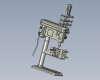 360-degree position drilling machine-工业设备-机器设备-工业CAD模型-3D城