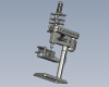 360-degree position drilling machine-工业设备-机器设备-工业CAD模型-3D城
