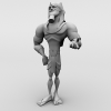 卡通-角色人体-角色-VR/AR模型-3D城