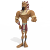 卡通-角色人体-角色-VR/AR模型-3D城