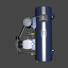 single-cylinder-air-compressor-VR/AR模型-3D城