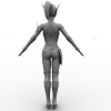 girls-角色人体-角色-VR/AR模型-3D城
