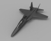 boeing-t-x-军事-战机-工业CAD模型-3D城