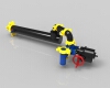 electric-actuated-3-way-ball-valve-工业设备-其它-工业CAD模型-3D城