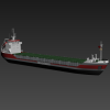 货轮-船舶-货船-VR/AR模型-3D城