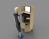 computer-desktop-建筑-家具-工业CAD模型-3D城