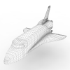 航天飞机-飞机-军事飞机-VR/AR模型-3D城