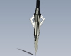 magnus-stinger-buzzcut-broadhead-军事-武器-工业CAD模型-3D城