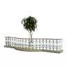 铁围栏-动植物-盆栽-VR/AR模型-3D城