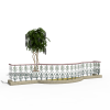 铁围栏-动植物-盆栽-VR/AR模型-3D城