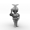 Q版甲斗-角色人体-角色-VR/AR模型-3D城