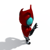Q版甲斗-角色人体-角色-VR/AR模型-3D城