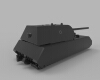 pz-kpfw-viii-maus-军事-坦克-工业CAD模型-3D城