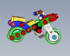 The motorcycle-汽车-摩托车-工业CAD模型-3D城
