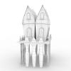 屋子-建筑-科幻-VR/AR模型-3D城