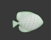 黄高鳍刺尾鱼-动植物-鱼类-VR/AR模型-3D城