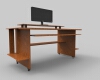 comp-desk-建筑-客厅-工业CAD模型-3D城