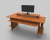 comp-desk-建筑-客厅-工业CAD模型-3D城