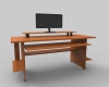 comp-desk-建筑-客厅-工业CAD模型-3D城