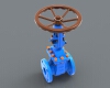 2-gate-valve-cast-carbon-stee-工业设备-工具-工业CAD模型-3D城