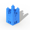 游戏的教堂-艺术-3D打印模型-3D城