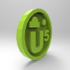 UFO Combat Unoctium coins 1-DIY-3D打印模型-3D城