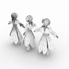 可爱莲衣女孩-角色人体-角色-VR/AR模型-3D城