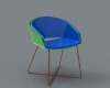 modern-chair-建筑-家具-工业CAD模型-3D城