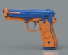 pistol-军事-枪炮-工业CAD模型-3D城