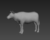 牛-动植物-哺乳动物-VR/AR模型-3D城