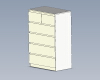ikea-chest-of-drawers-建筑-家具-工业CAD模型-3D城