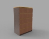 ikea-chest-of-drawers-建筑-家具-工业CAD模型-3D城