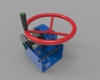 guincho-manual-ll-hand-winch-ll-工业设备-零部件-工业CAD模型-3D城