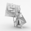 阿拉伦-角色人体-角色-VR/AR模型-3D城