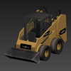挖掘机-汽车-重型车-VR/AR模型-3D城