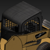 挖掘机-汽车-重型车-VR/AR模型-3D城