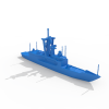 FFG28布恩号战舰-袖珍&收藏-3D打印模型-3D城