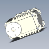 Servo Dynamixel AX-12A-工业设备-零部件-工业CAD模型-3D城