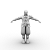 游戏人物-角色人体-角色-VR/AR模型-3D城