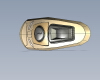 Car console-汽车-汽车部件-工业CAD模型-3D城