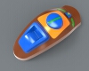 Car console-汽车-汽车部件-工业CAD模型-3D城