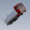 MB - full truck with box-汽车-其它-工业CAD模型-3D城