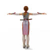 霞-角色人体-角色-VR/AR模型-3D城