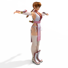 霞-角色人体-角色-VR/AR模型-3D城