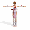 霞-角色人体-角色-VR/AR模型-3D城